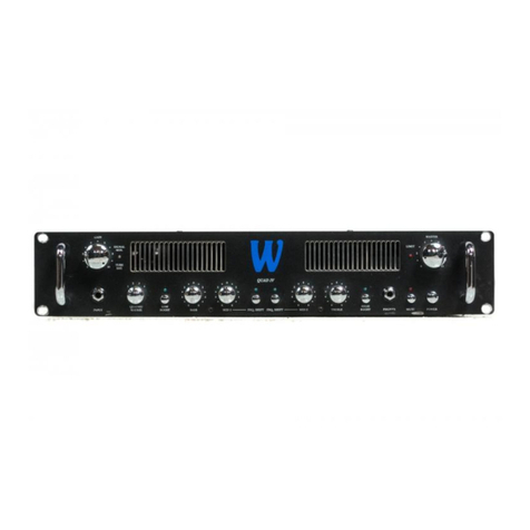 Warwick Amplifier Quad IV Quick start guide