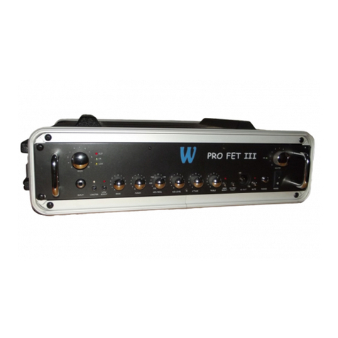 Warwick Pro Fet III Specifications Warwick Pro Fet III Specifications