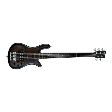 Warwick Streamer Jazzman User manual