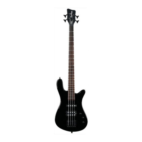Warwick RockBass Streamer Blackhawk Specifications
