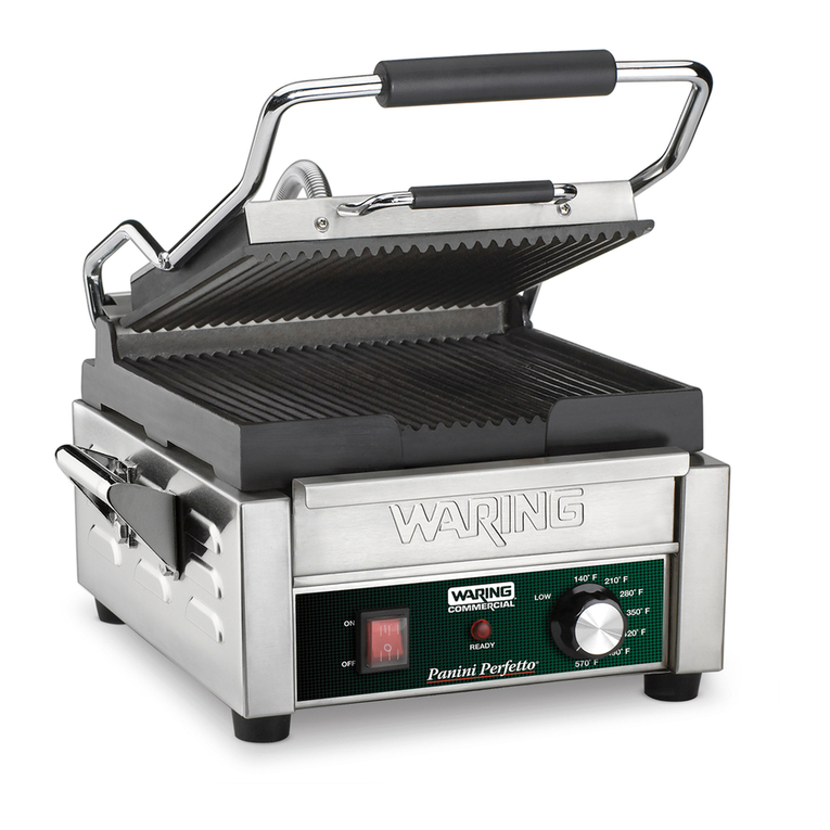 Waring WPG150B User manual
