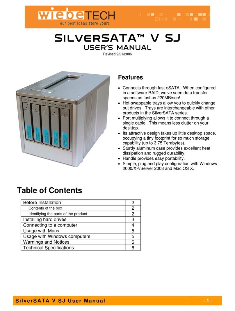 WiebeTech SIS5-SJ User manual