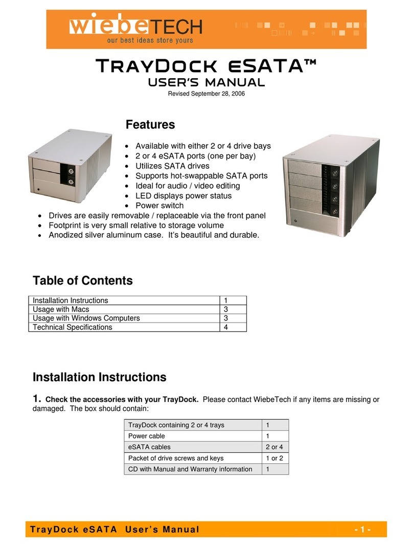 WiebeTech TDKES2 user manual