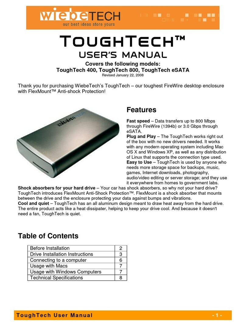WiebeTech TT4 User manual