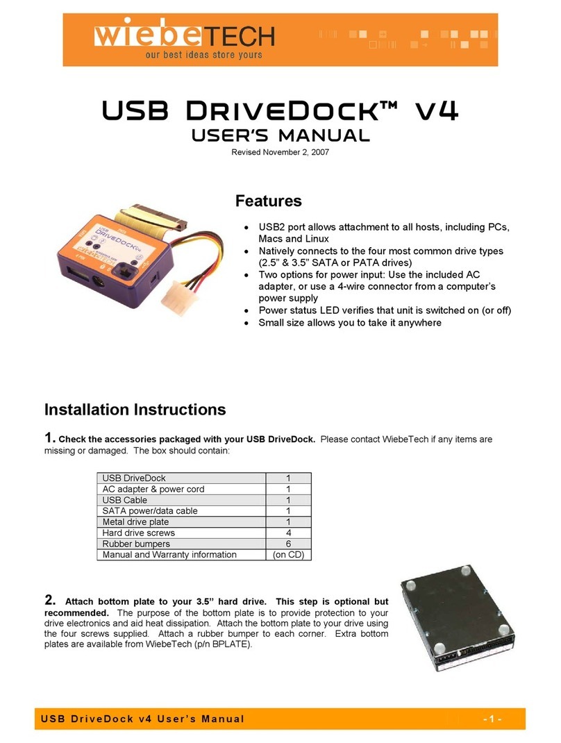 WiebeTech USBDv4 user manual