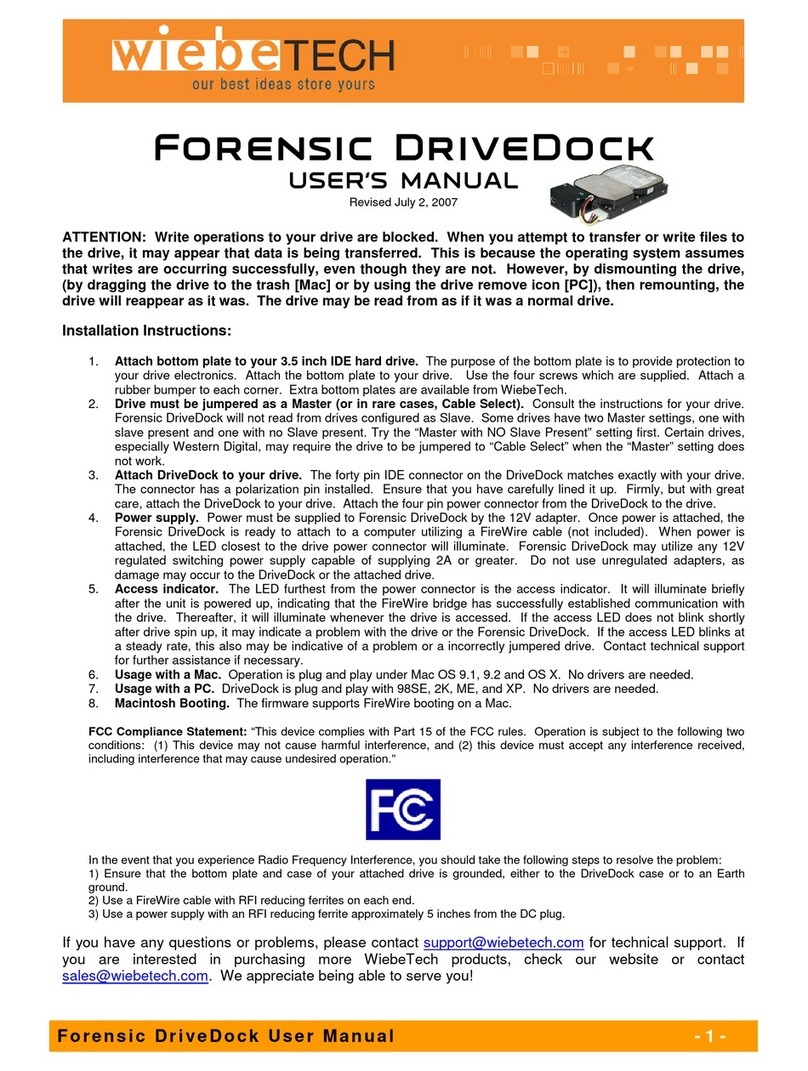 WiebeTech FODD user guide