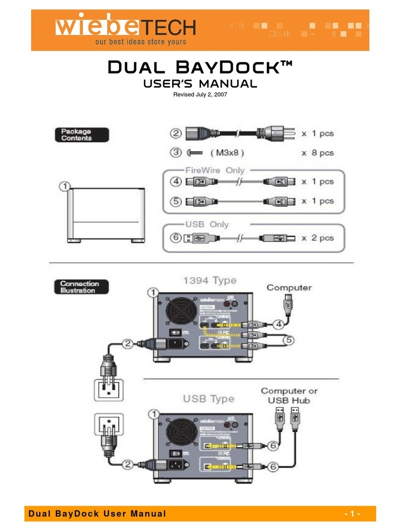 WiebeTech DBD4 User manual