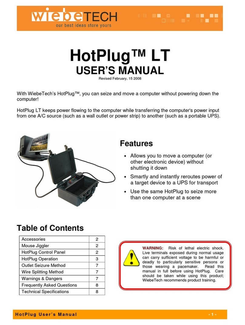 WiebeTech HP-LT user manual