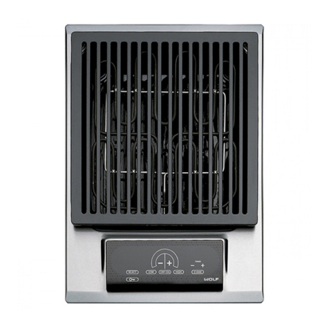 Wolf Sub-Zero ICBIG15/S User manual