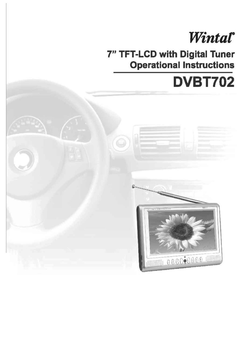 Wintal DVBT702 Operational instructions