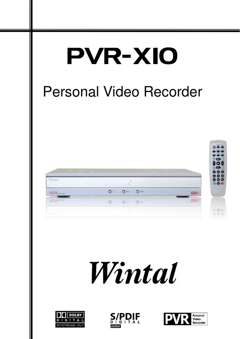 Wintal PVR-X10 user manual