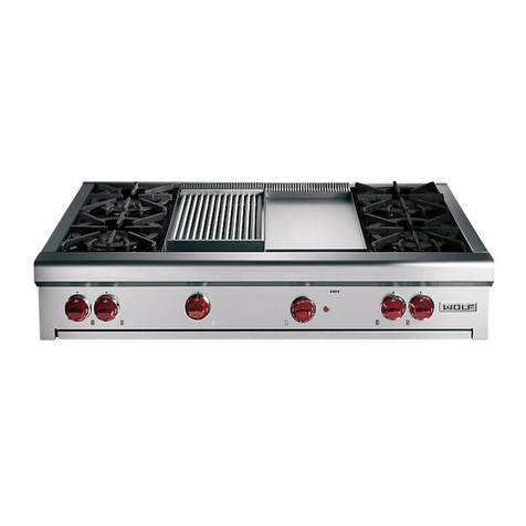 Wolf RT484CG User manual