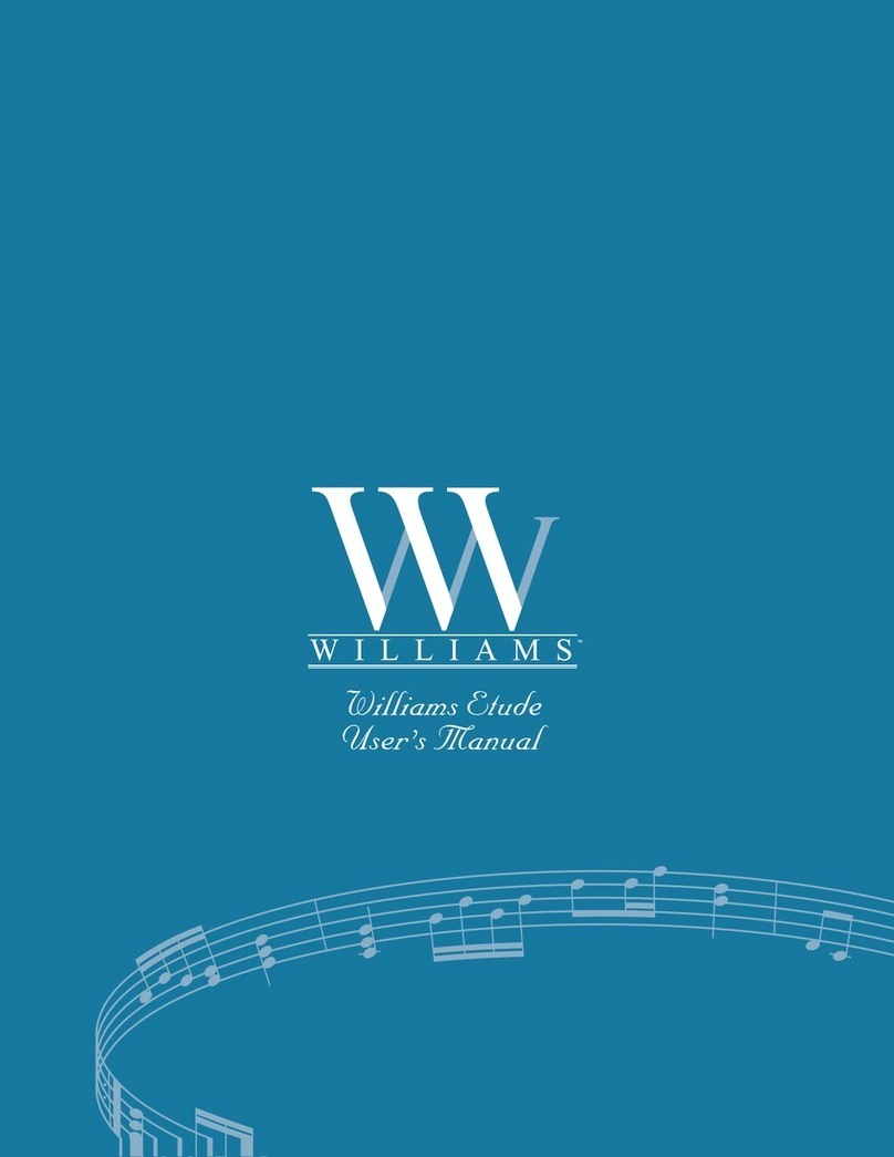Williams Etude User manual
