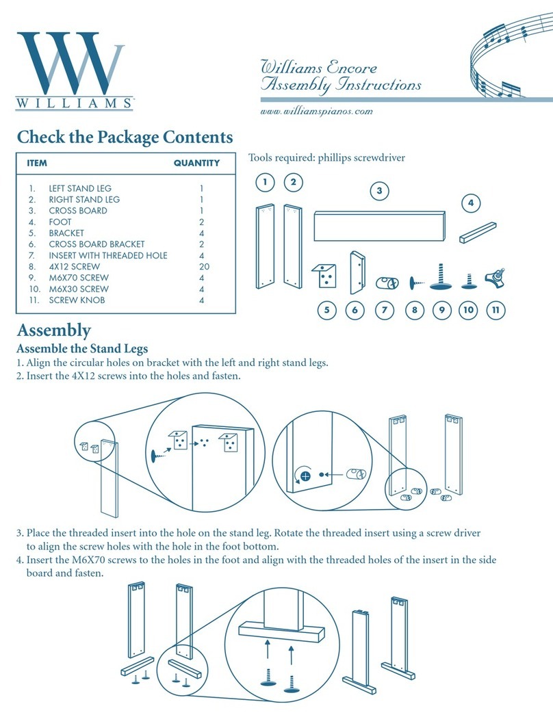 Williams Encore install guide