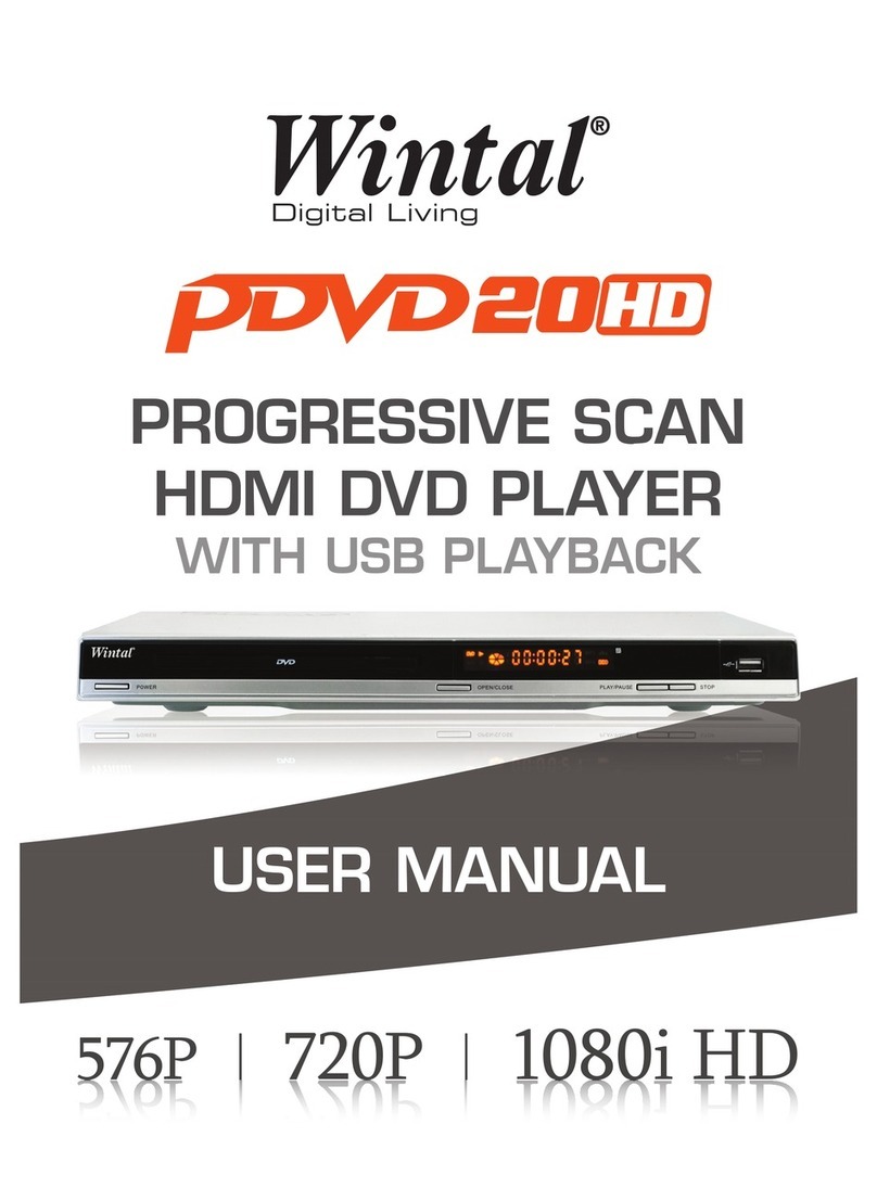 Wintal PDVD20HD user manual