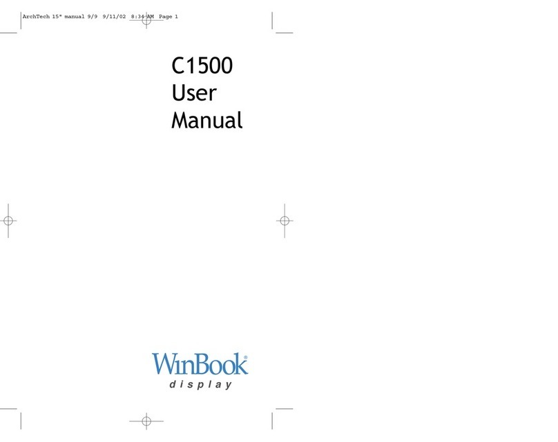 Winbook C1500 User manual