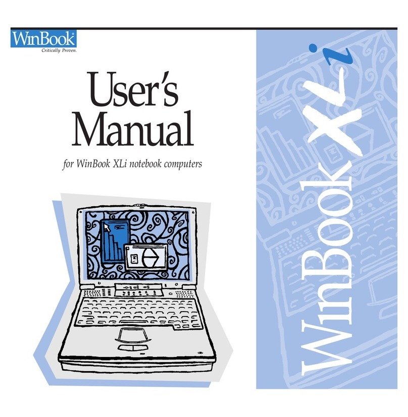 Winbook XLi User manual
