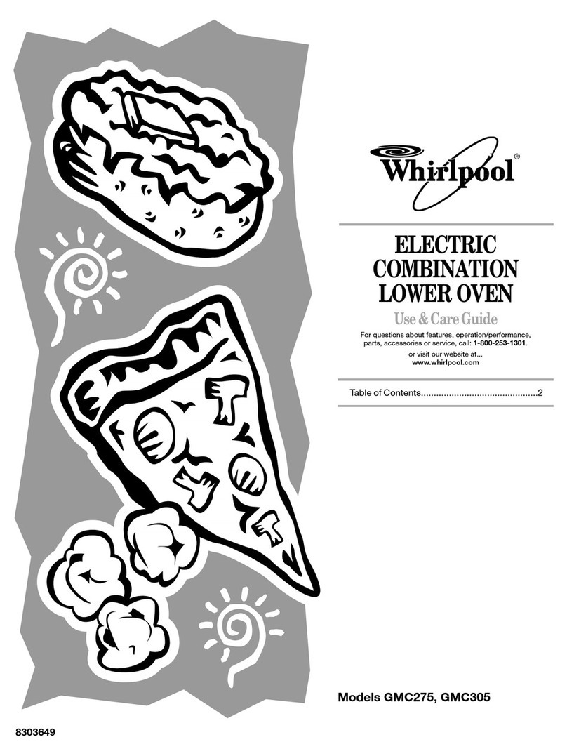 Whirlpool Gold GMC305PR User manual