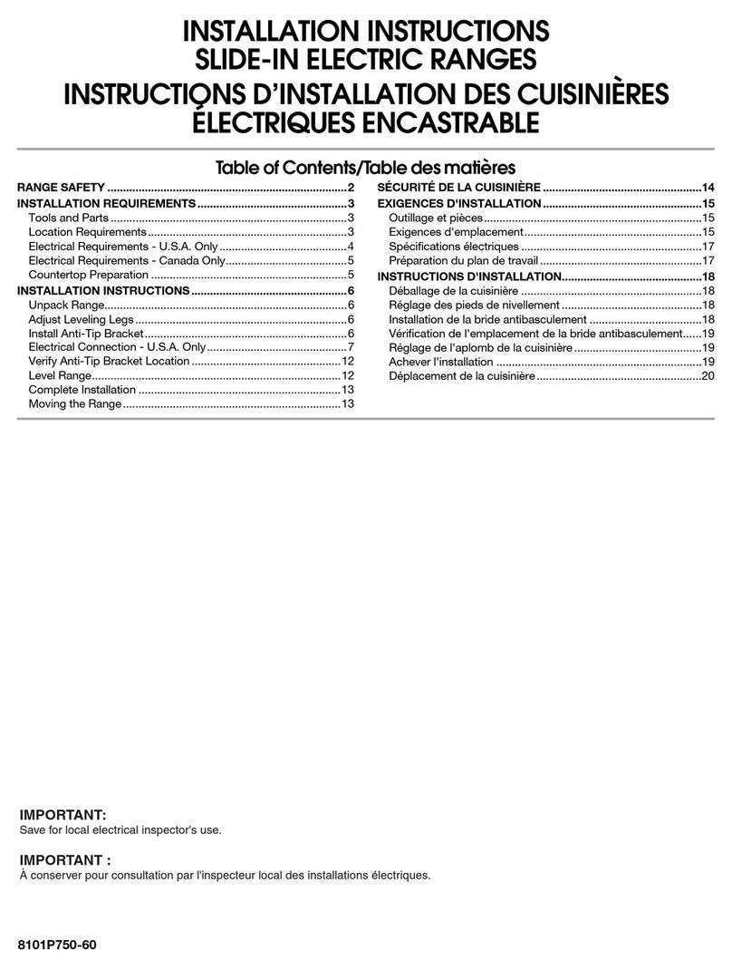 Whirlpool Gold GY397LXU install guide