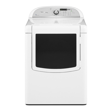 Whirlpool Cabrio,- WED7300X User manual