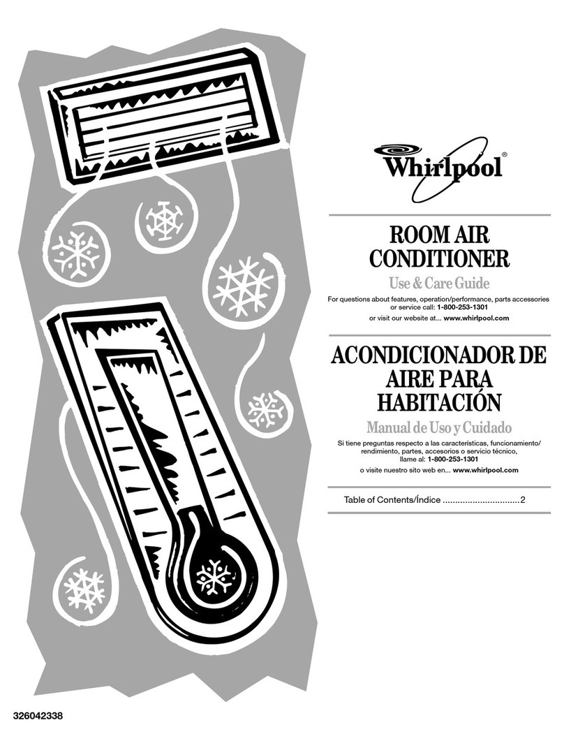 Whirlpool ACQ088MS User manual