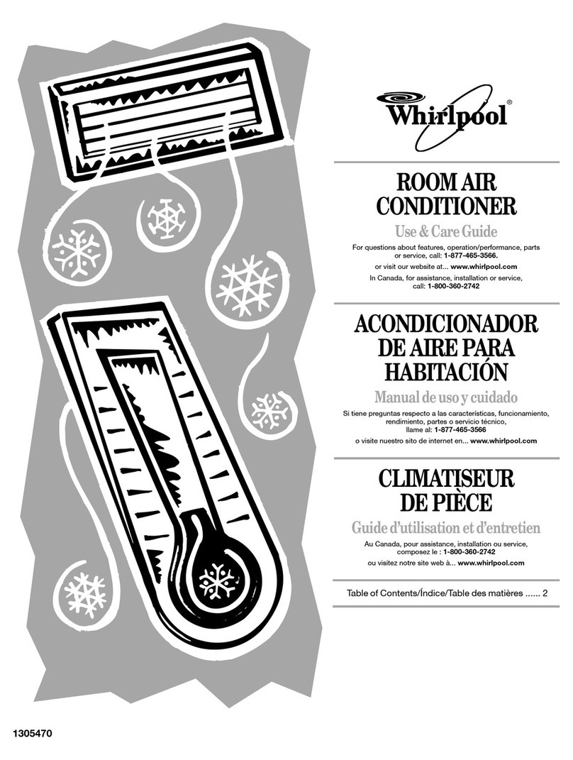 Whirlpool ACQ088PV User manual