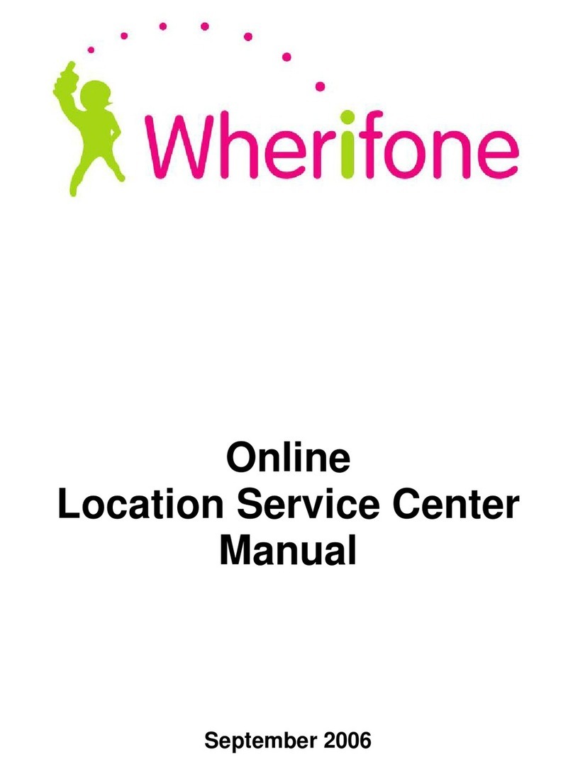 Wherify Wherifone G550 User manual