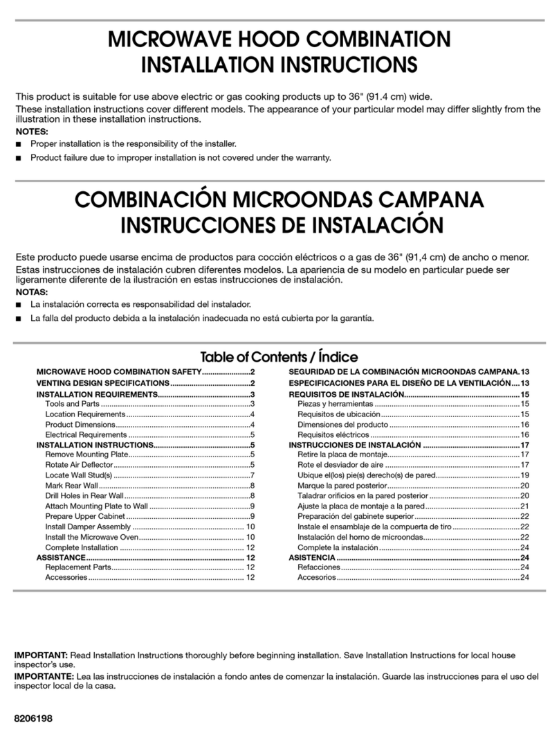 Whirlpool GH6177XPS User manual