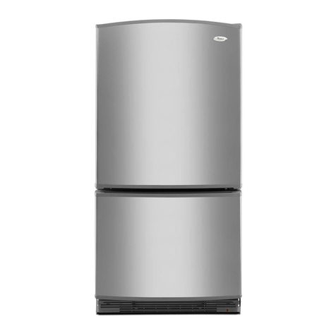 Whirlpool EV209NBTN installation instructions