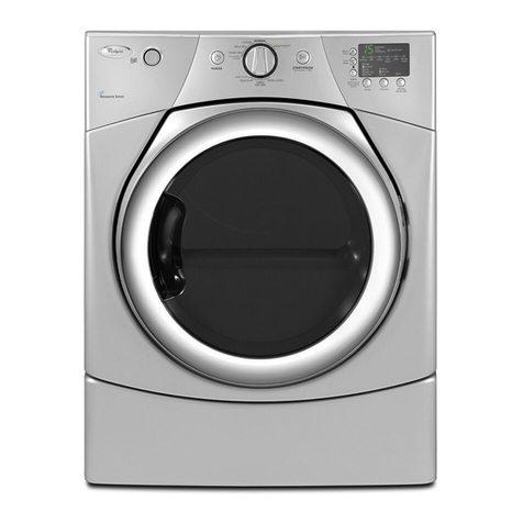 Whirlpool WED9250 User manual