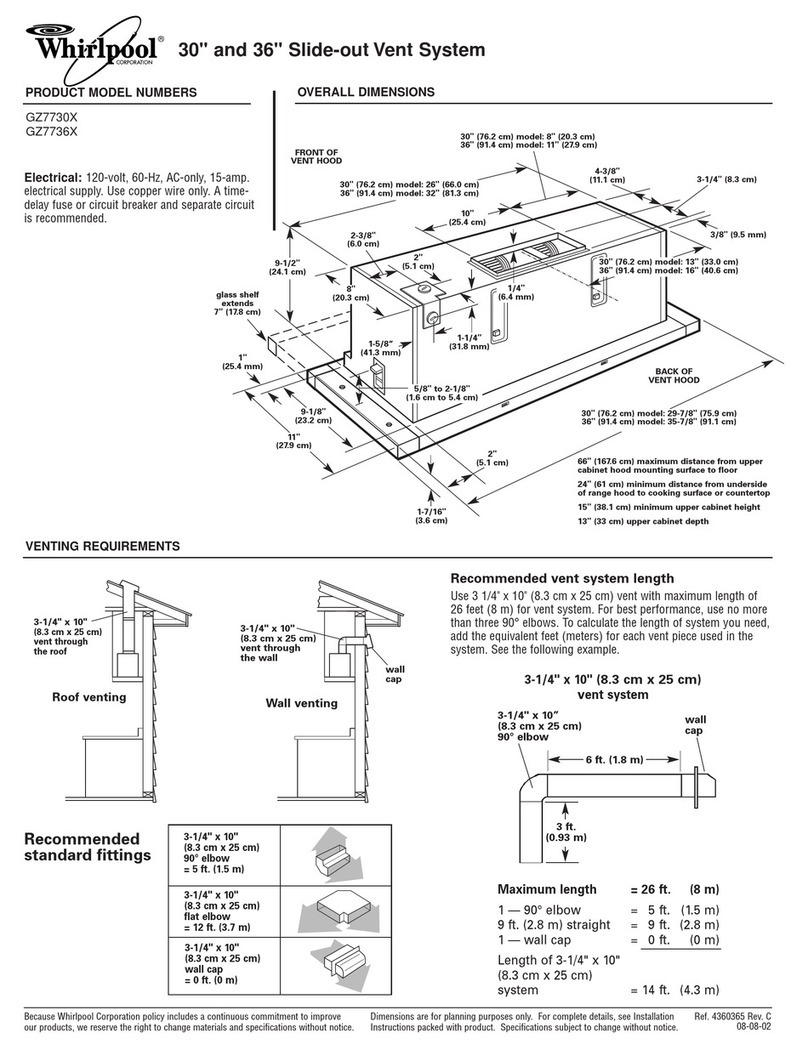 Whirlpool GZ7736XGS Dimension Guide