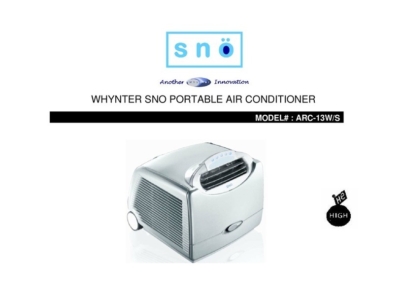 Whynter ARC-13 User manual