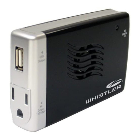 Whistler PI-130 User manual
