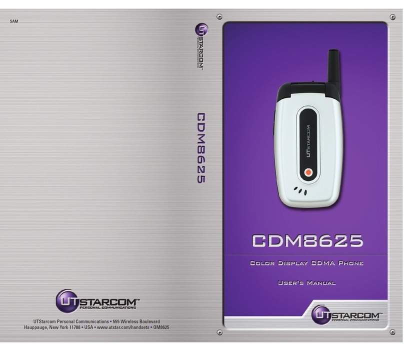 UTStarcom CDM-8625 user manual
