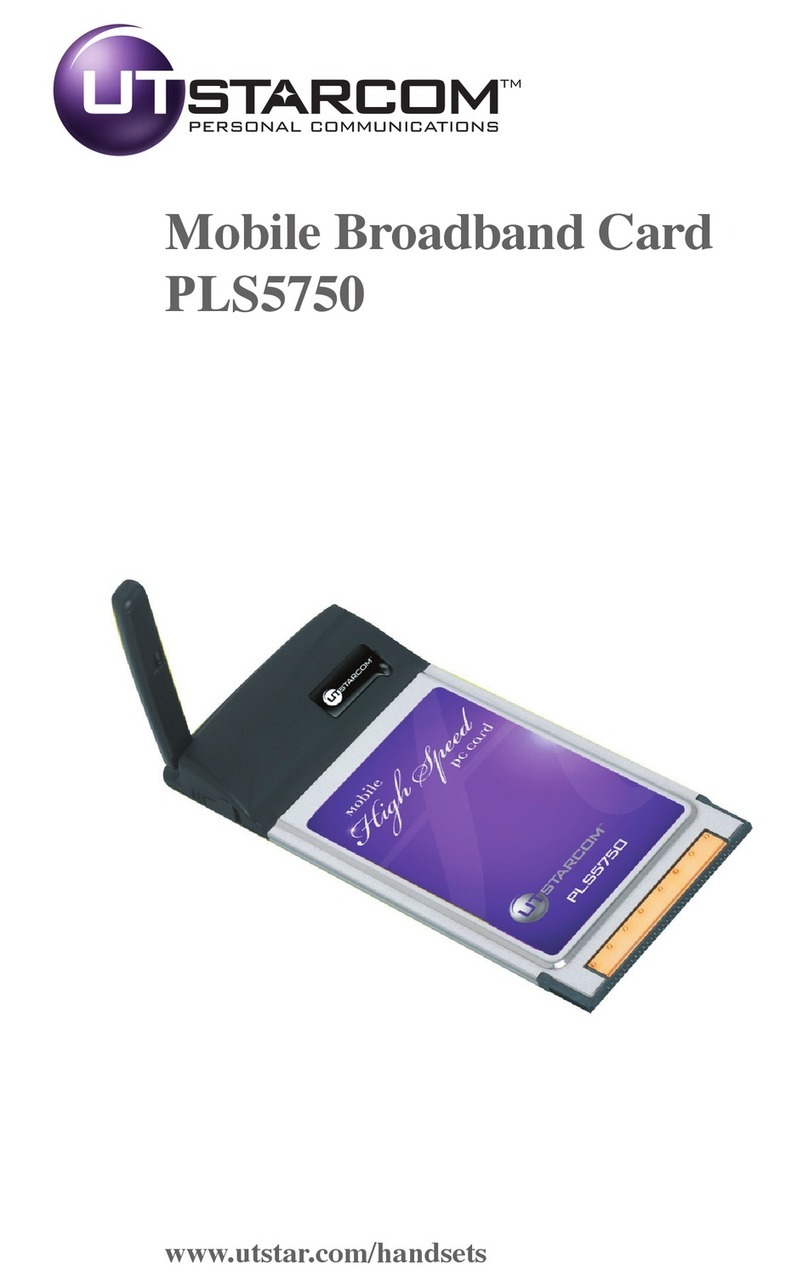 UTStarcom PLS5750 user guide