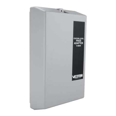 Valcom V-9940 user guide