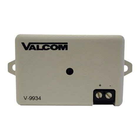 Valcom V-9934 User manual