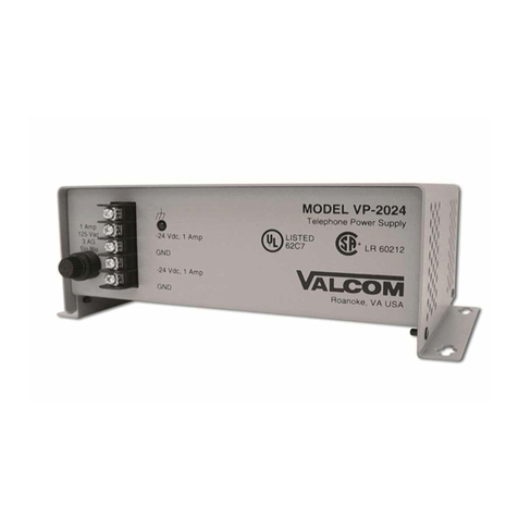 Valcom VP-2024 User manual