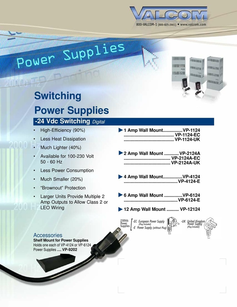 Valcom VP-1124 datasheet