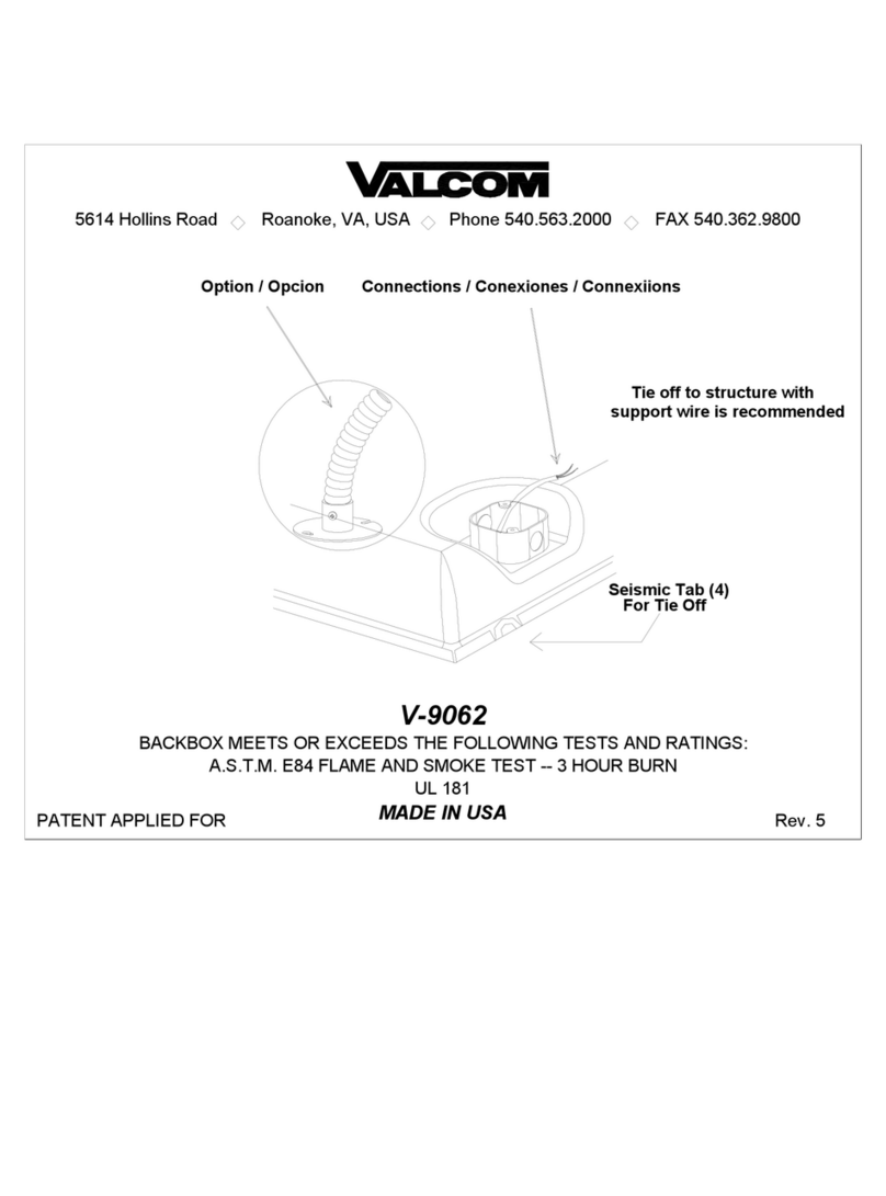 Valcom V-9062 Connections