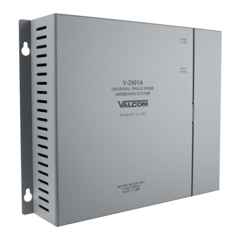 Valcom V-2901A User manual