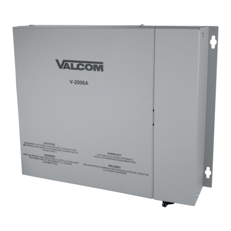 Valcom V-2006A User manual Valcom V-2006A User manual