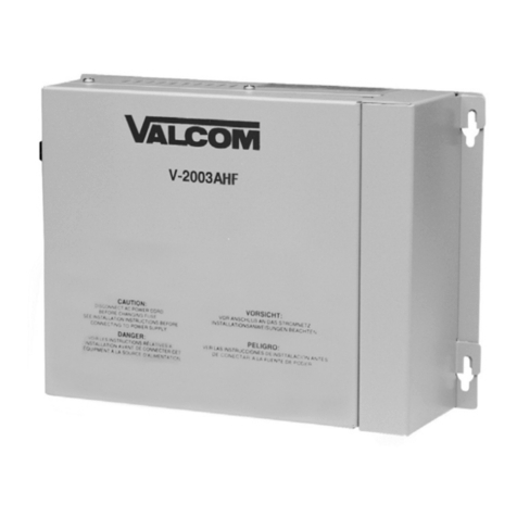 Valcom V-2003AHF User manual Valcom V-2003AHF User manual