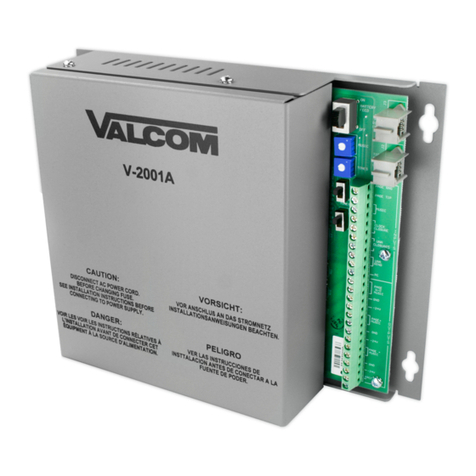 Valcom V-2001A User manual