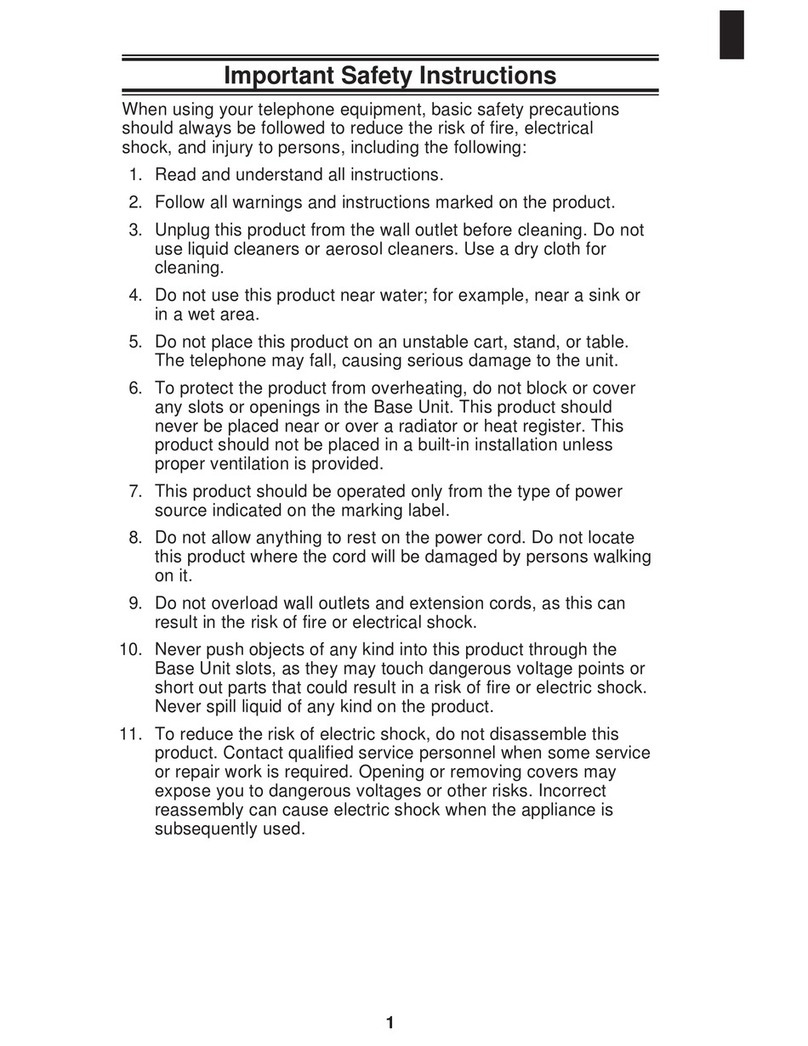 Uniden EXP92 instructions