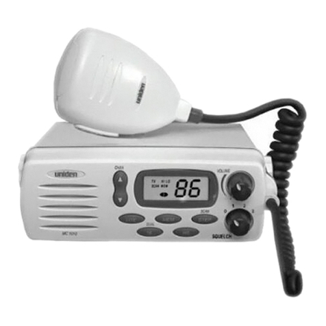 Uniden MC 1020 operating guide