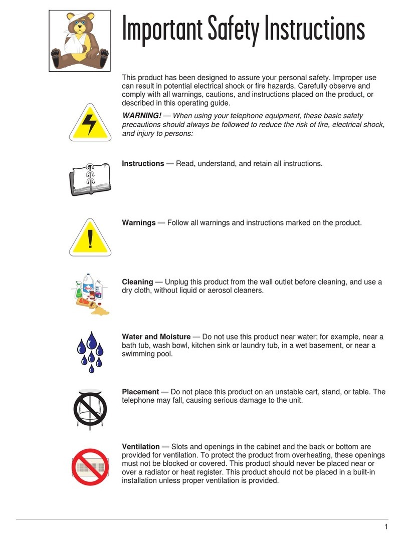 Uniden Axis EP100 User manual