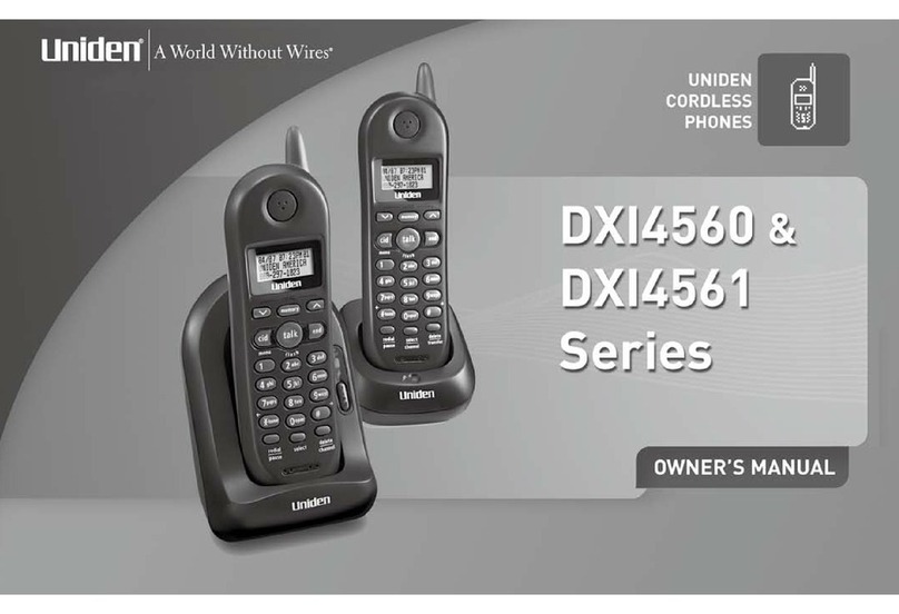 Uniden DXI4560-2 User manual Uniden DXI4560-2 User manual