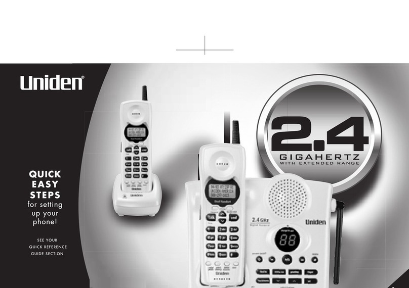 Uniden DXAI3288-2 Series owner's manual