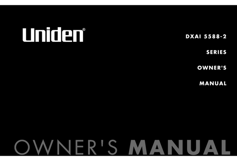 Uniden DXAI5588-2 Series User manual
